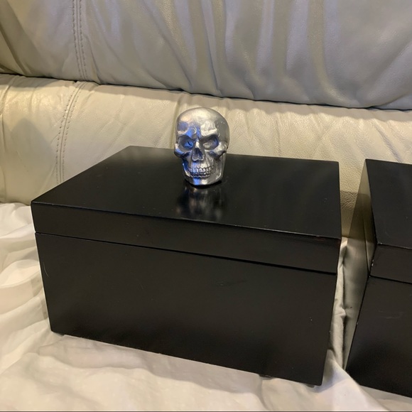 2 Skull Head💀 Secret Keeper Boxes For Desk or Anywhere! 2 Heads better than 1 - Picture 9 of 17